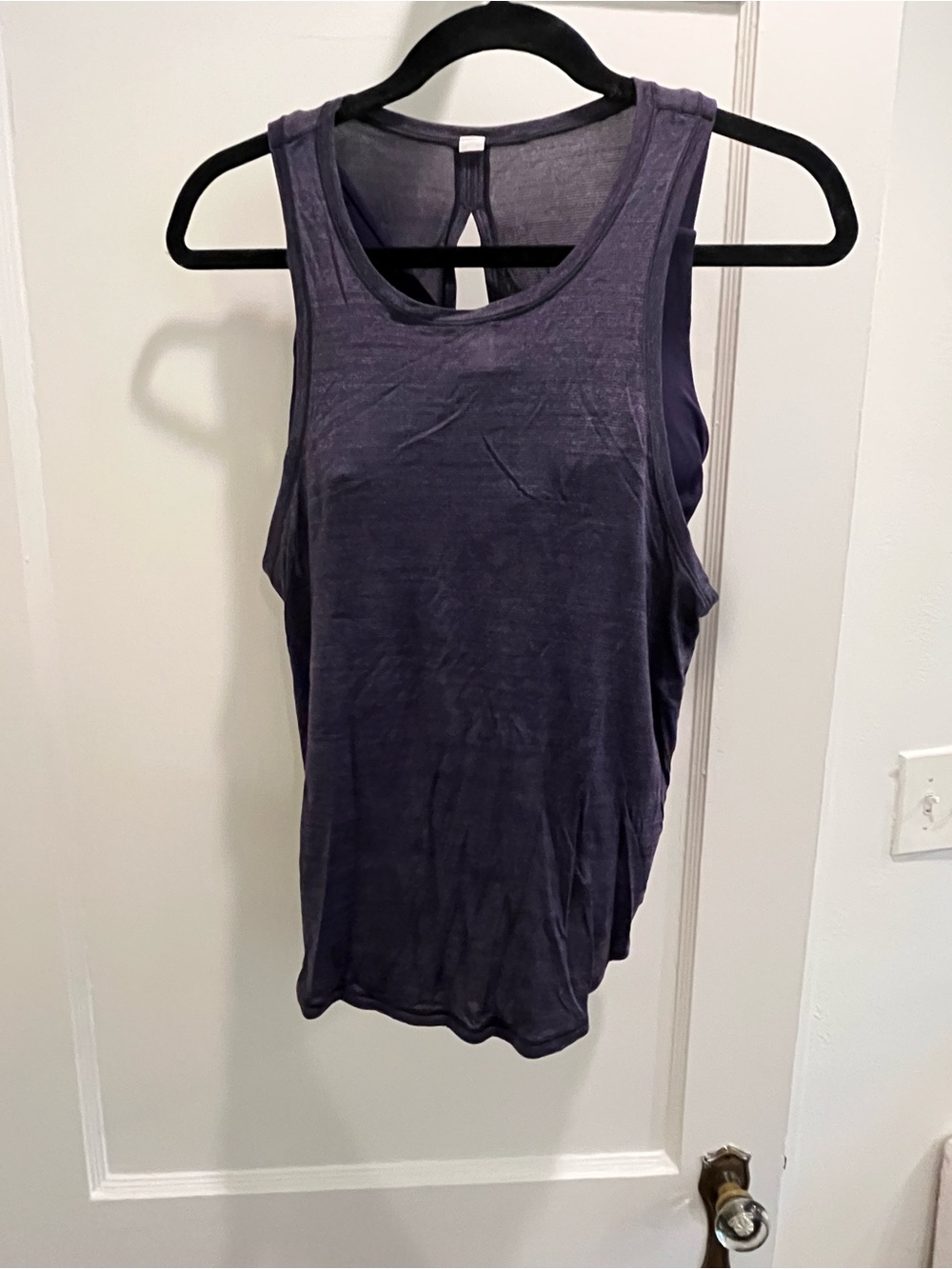 lululemon athletica Deep Purple Athletic Tank